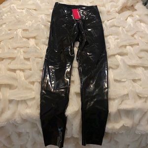 Commando patent leather pants